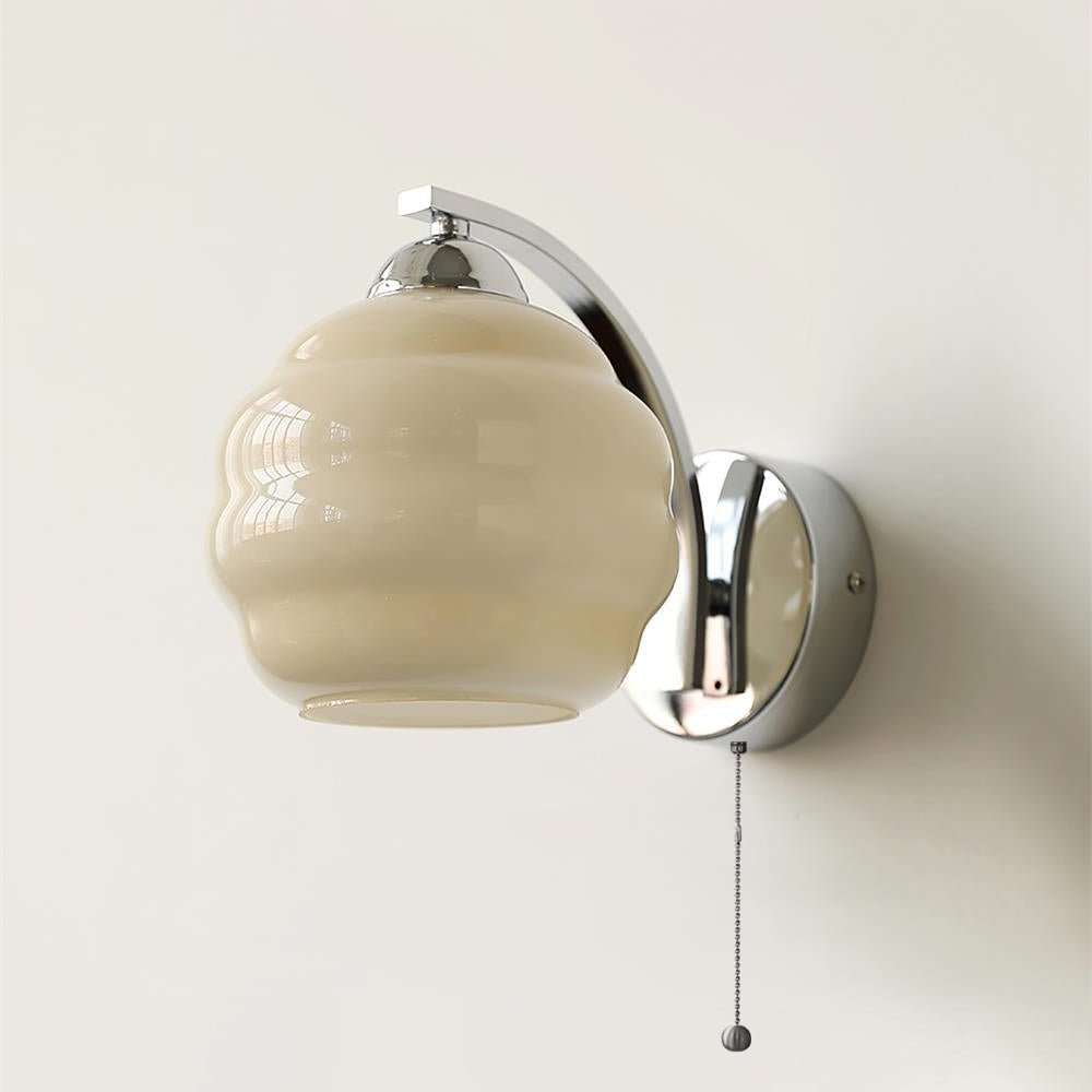 Jasenor Beauty Premium zeitgenössische Kunstglas-Wandleuchte