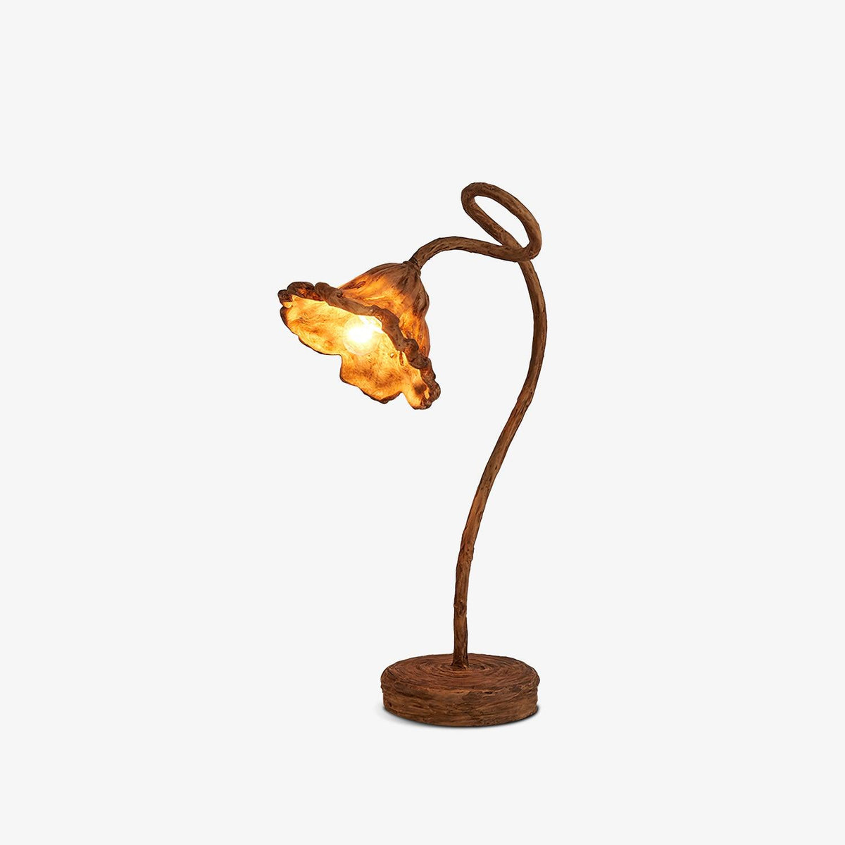 Velanella Kunstharz-Tischlampe