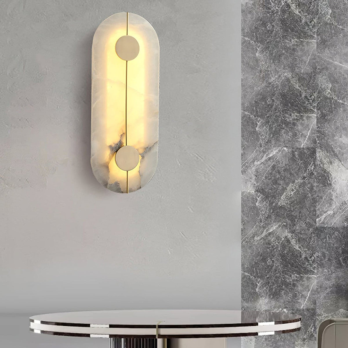 Artistic Wandleuchte Dolomite Kupfer Retro Flair