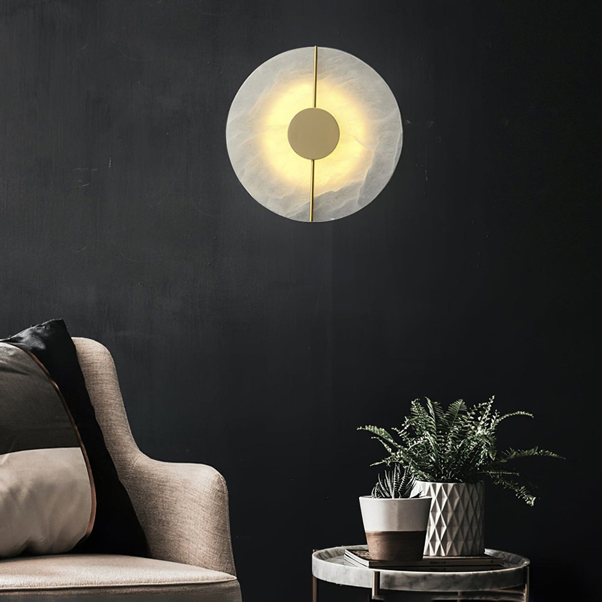 Artistic Wandleuchte Dolomite Kupfer Retro Flair