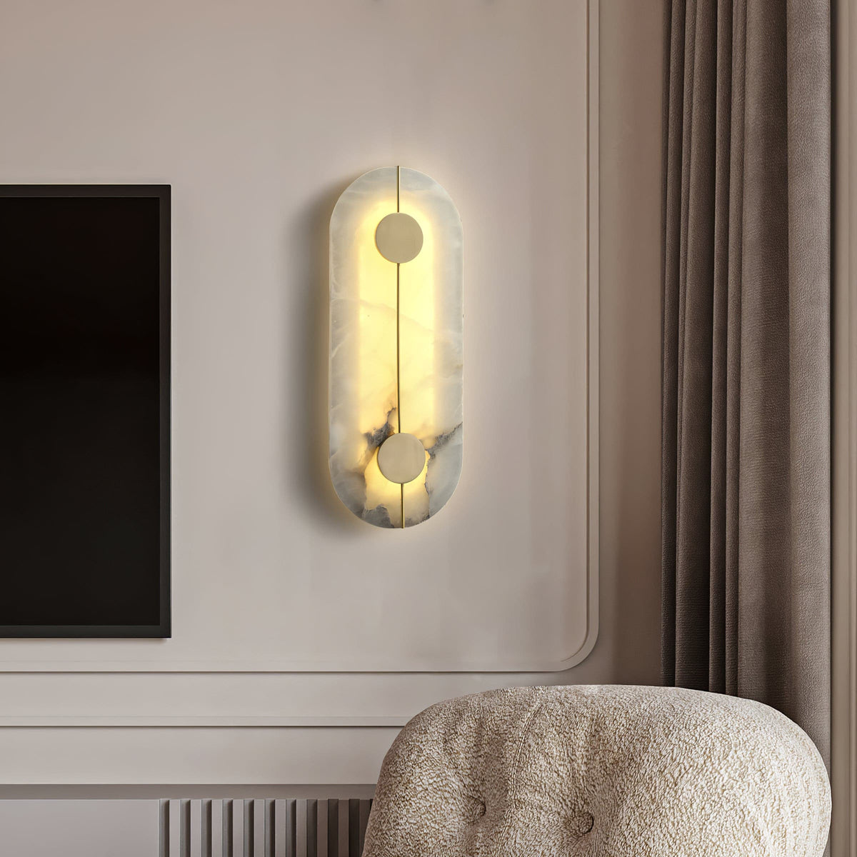 Artistic Wandleuchte Dolomite Kupfer Retro Flair