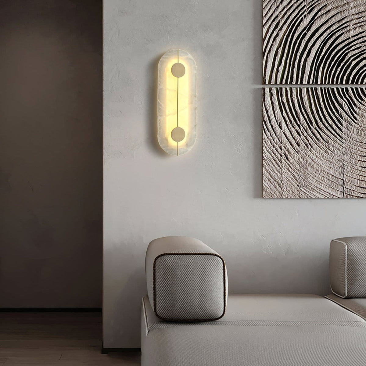 Artistic Wandleuchte Dolomite Kupfer Retro Flair