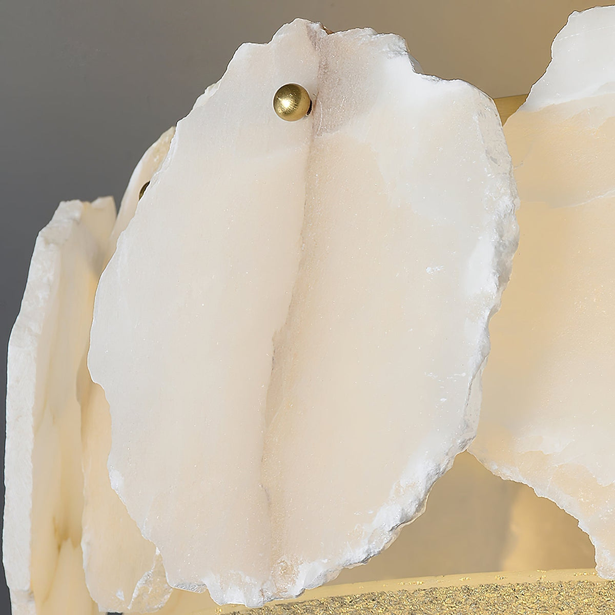 Elay raffinierte Scheiben-Flache Alabaster-Glas Deckenleuchte