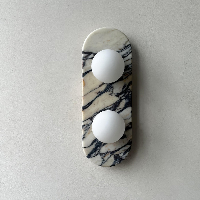 Alvuvyo Elegance Moderne Marmor-Wandleuchte