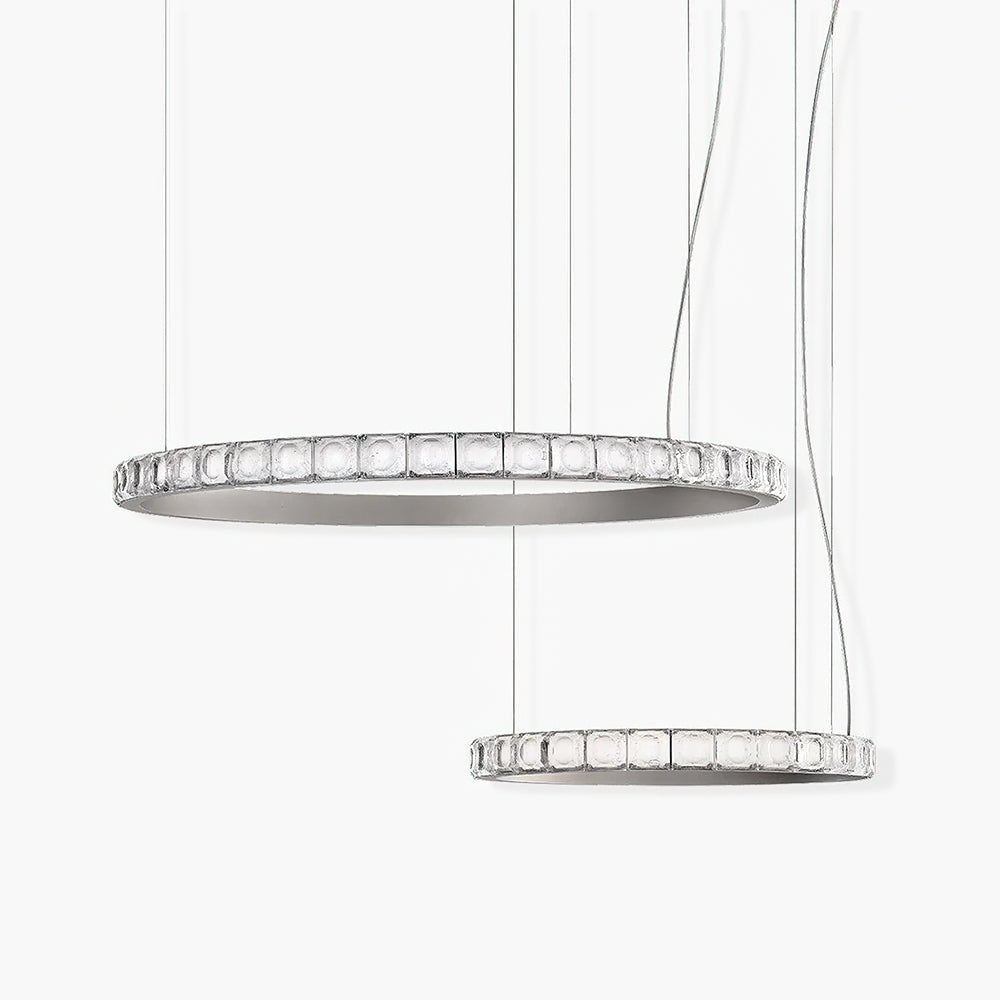 Avzorion zeitgenössischer minimalistischer Kronleuchter aus Glas