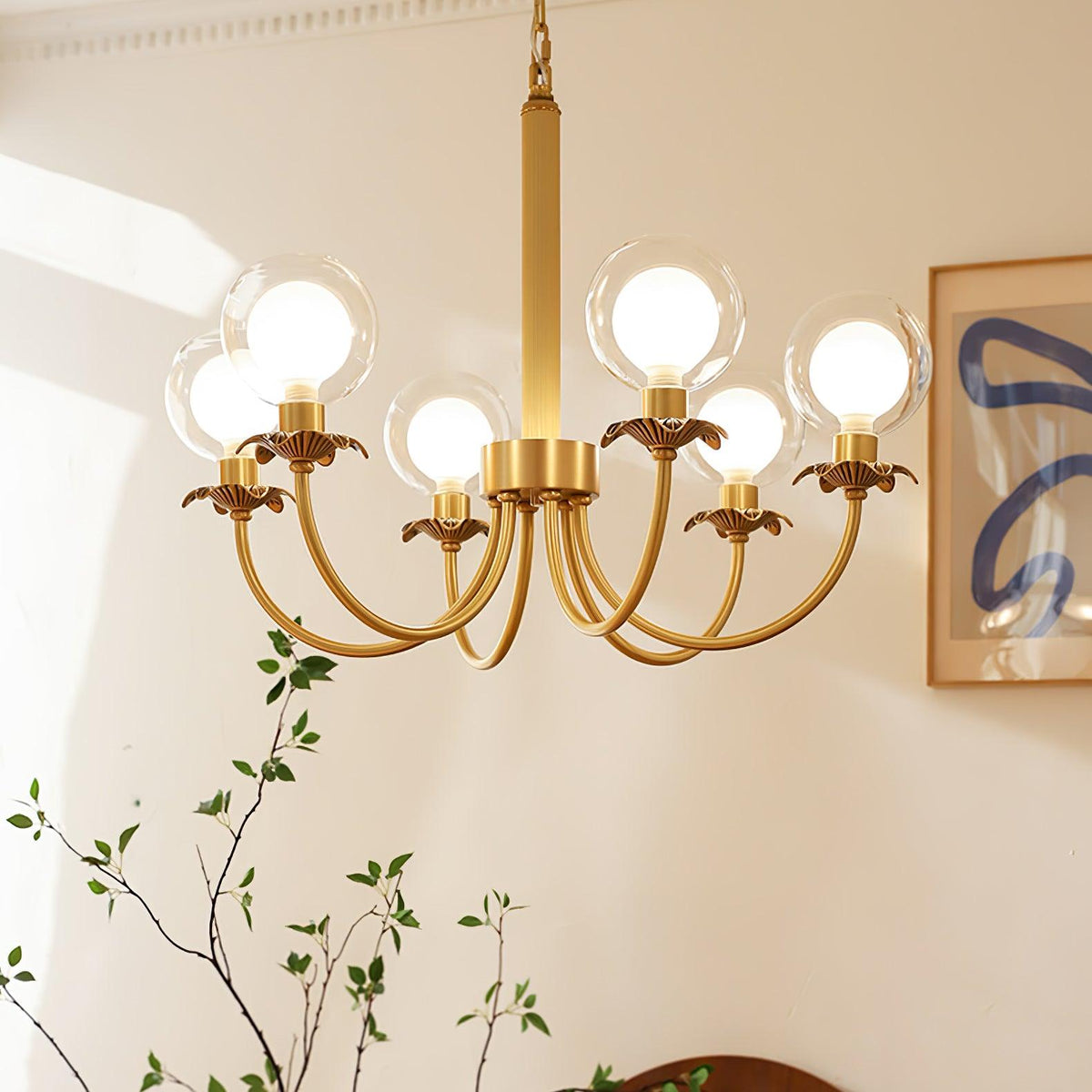 Crown Kronleuchter Classic Glas