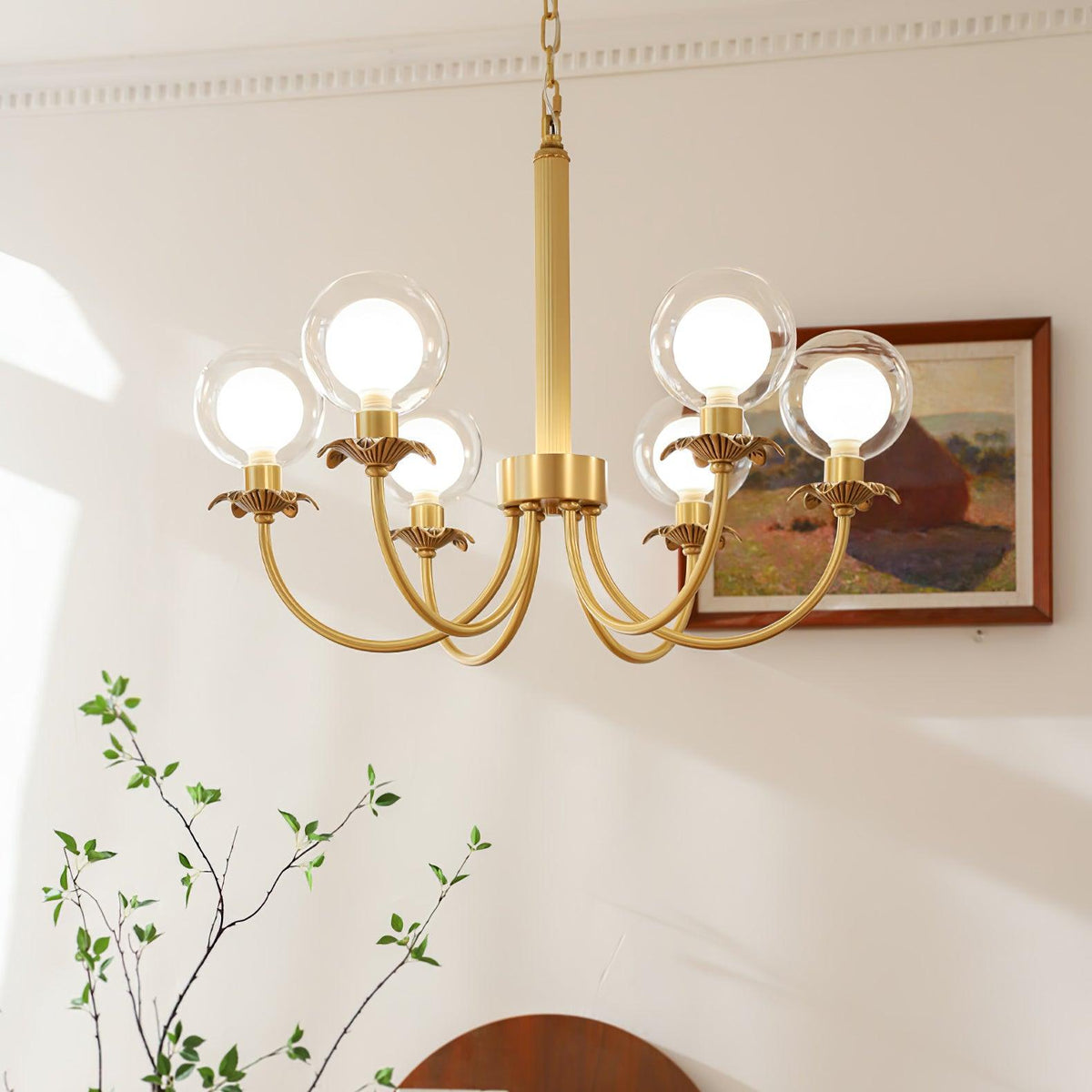Crown Kronleuchter Classic Glas
