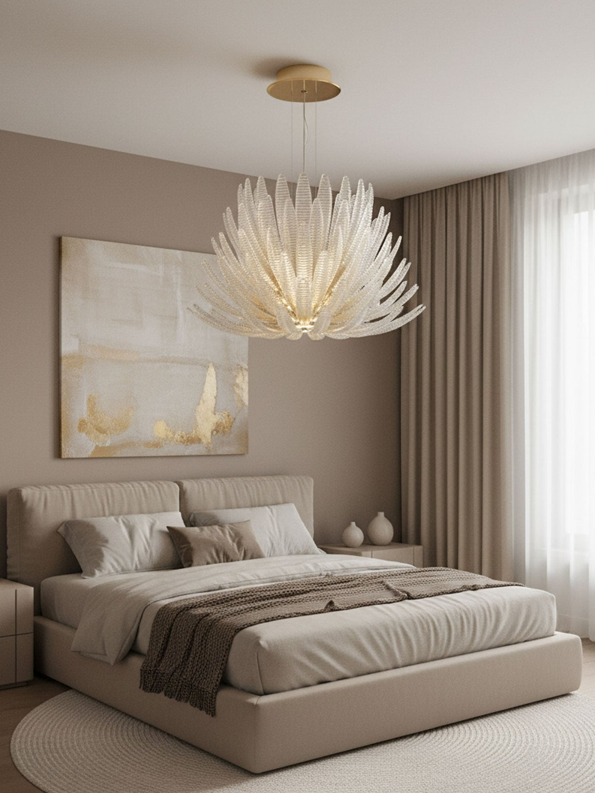 Valerio Aurelia Kronleuchter aus Glas Petal