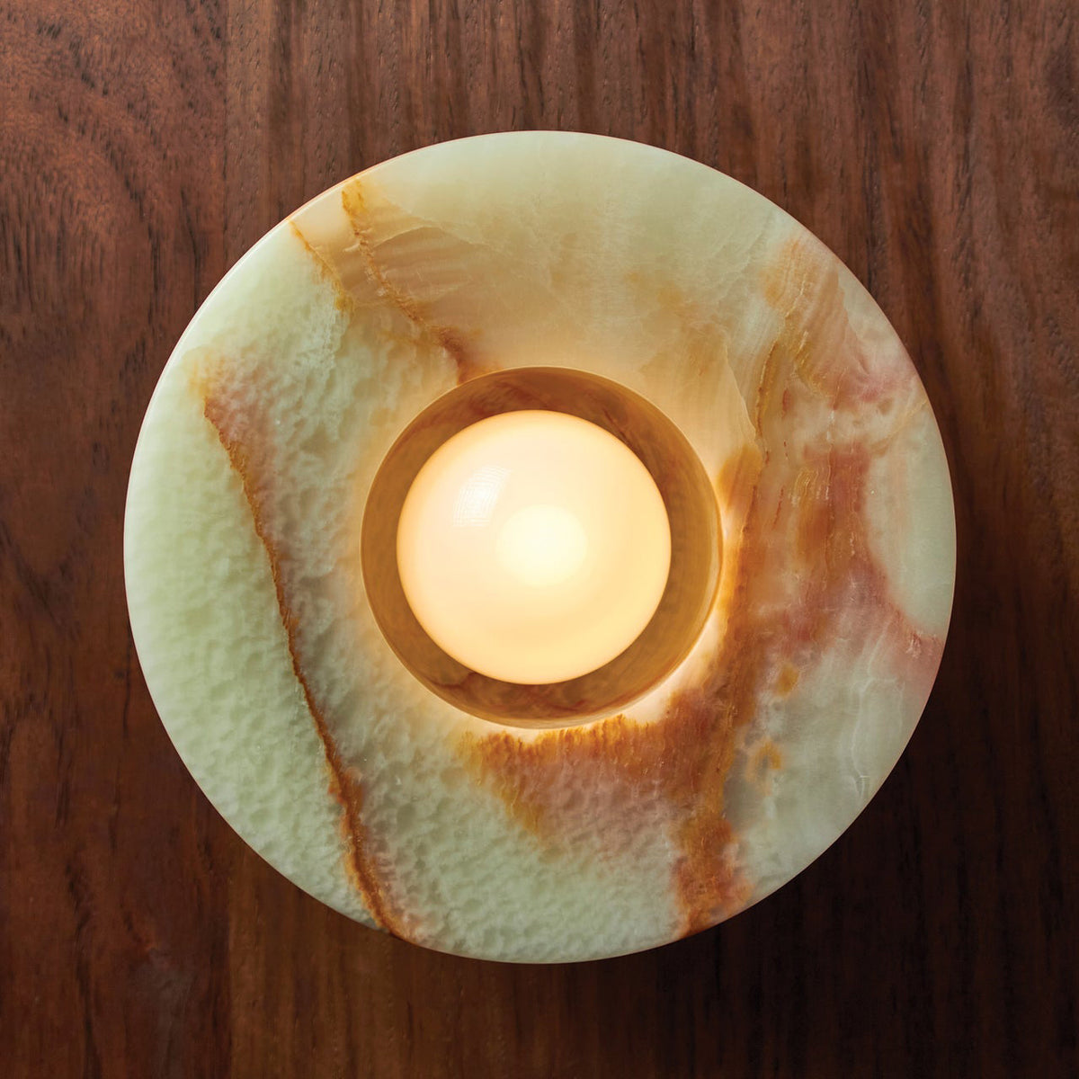 Lioruielle Wandleuchte aus Glas &
