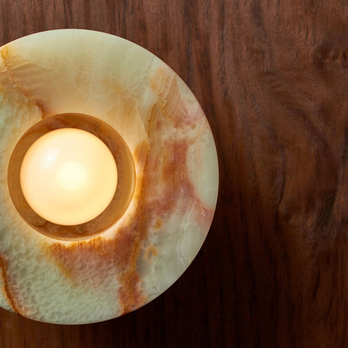 Lioruielle Wandleuchte aus Glas &