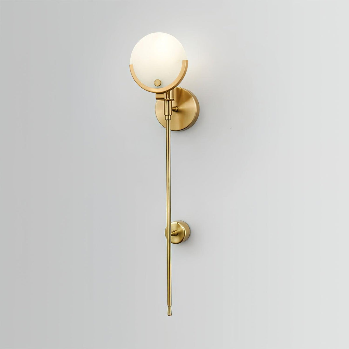Aminex Kugel aus Alabaster Wandleuchte