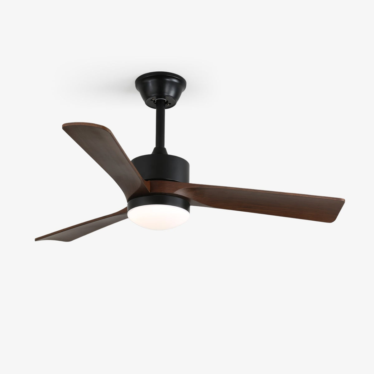 Evraeis Deckenventilator mit Beleuchtung aus Holz