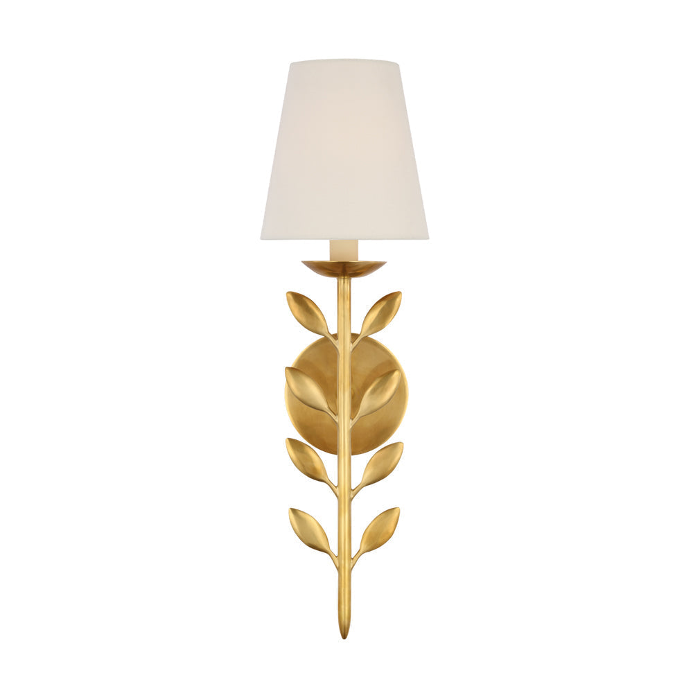 Evoque Gold Leaf Wandleuchte