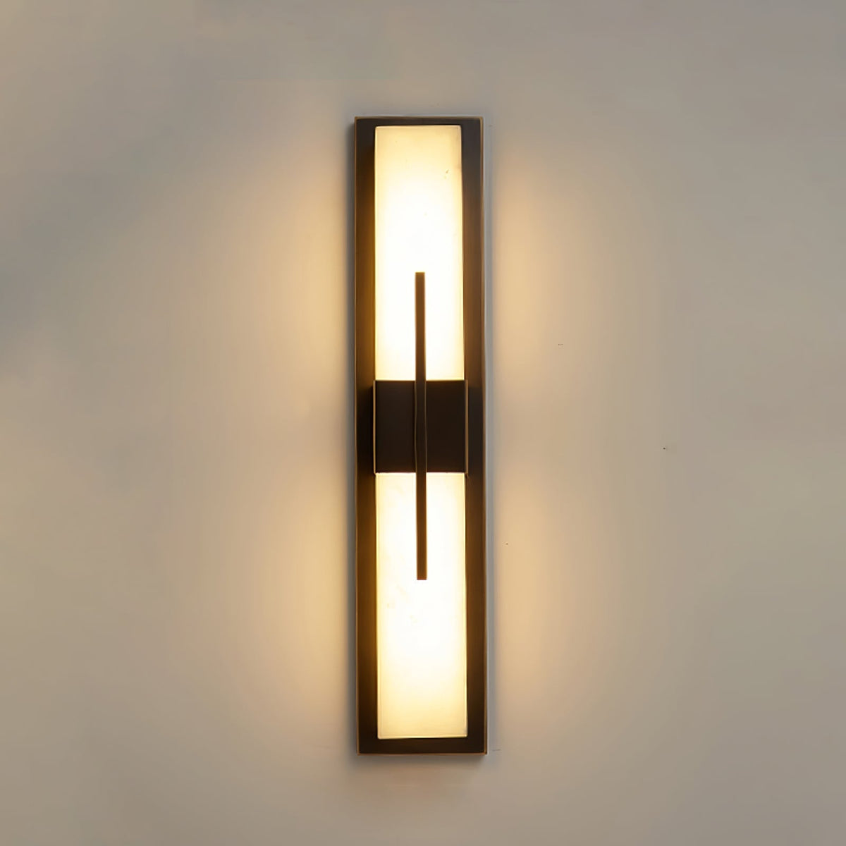 Vellmure Twin Alabaster-Wandleuchte