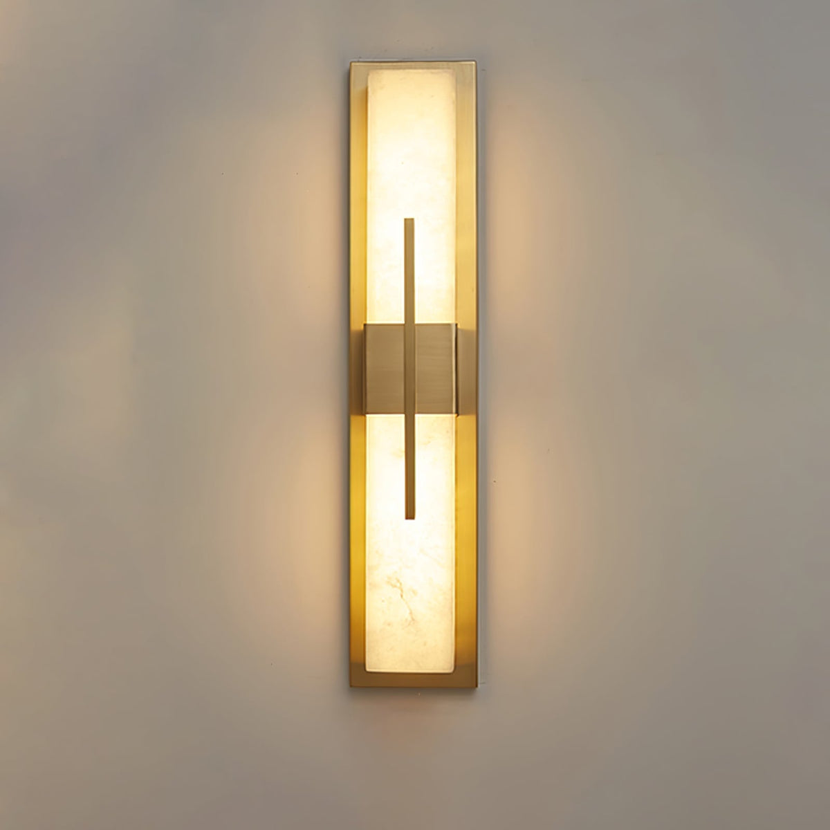 Vellmure Twin Alabaster-Wandleuchte