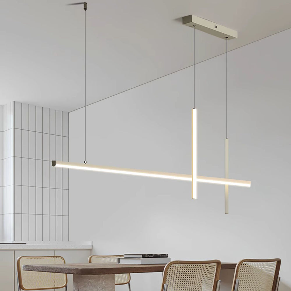 Arisha Modern Pendelleuchte Metall/Acryl Schwarz/Weiß Esszimmer