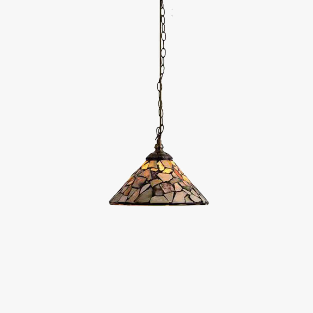 Arisha Vintage LED Pendelleuchte Metall Glas Wohnzimmer/Schlafzimmer