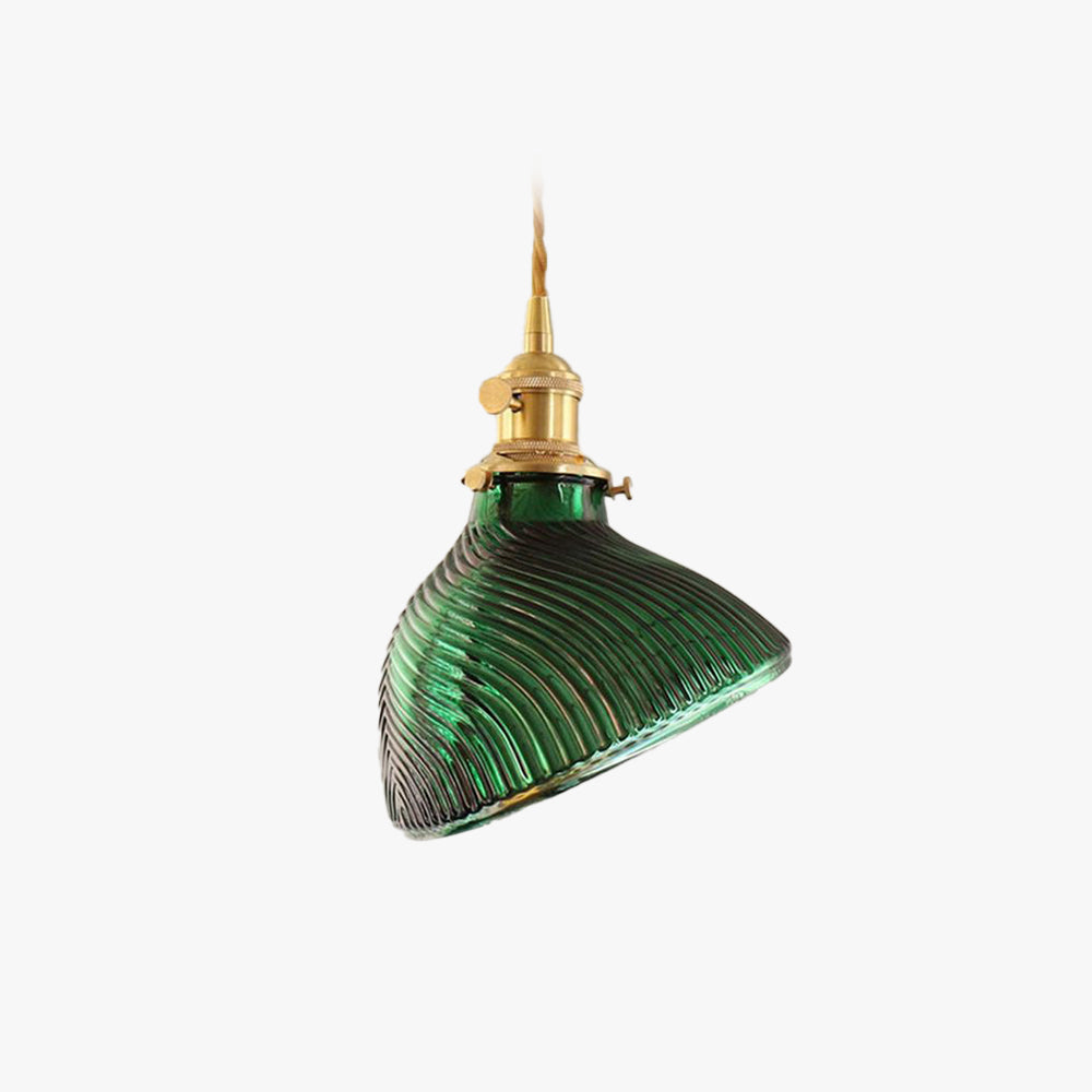 Valentina Vintage Geometrisch LED Pendelleuchte Grün Küche/Esszimmer Metall & Glas