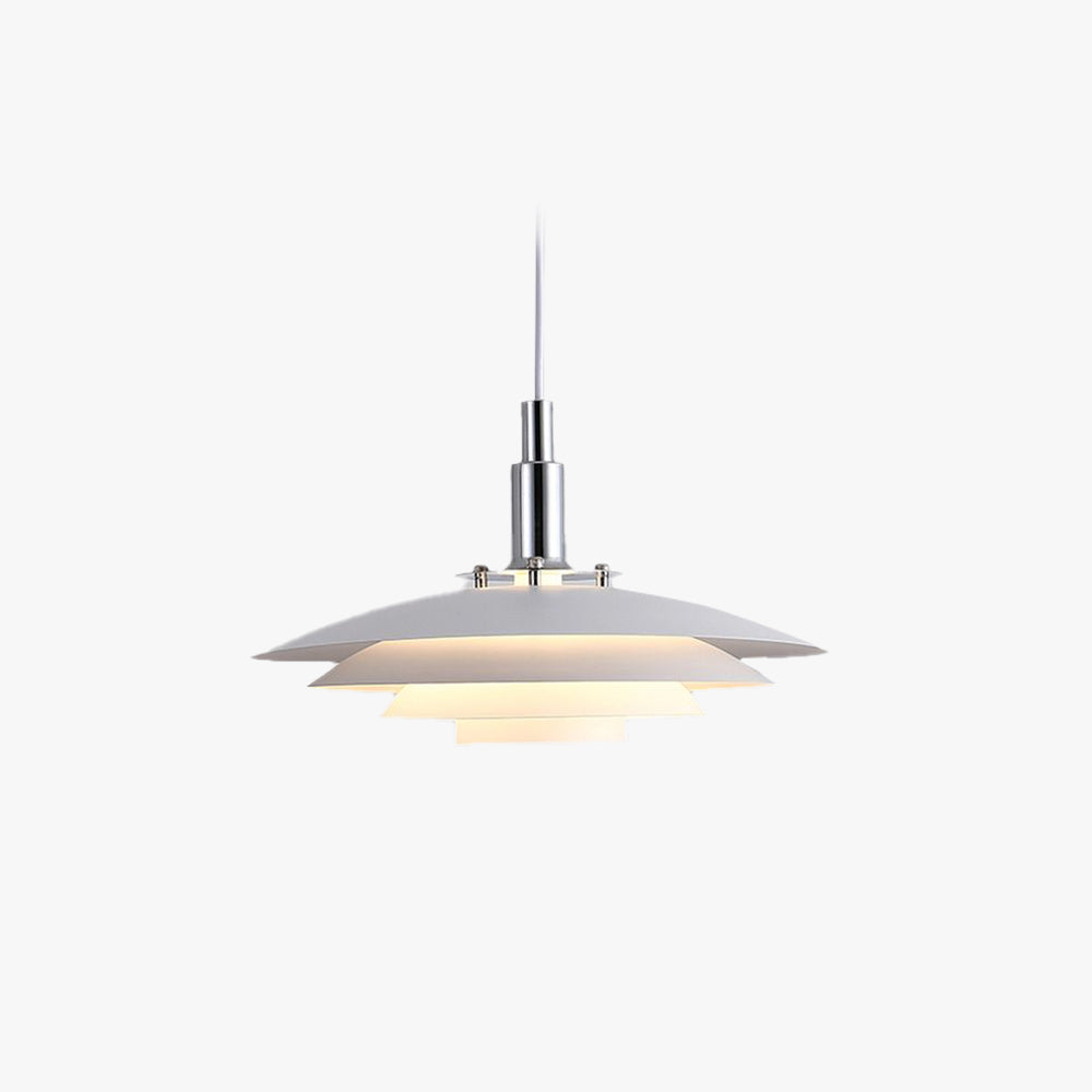 Valentina Modern LED Pendelleuchte Schwarz/Weiß Wohn/Schlaf/Esszimmer Metall