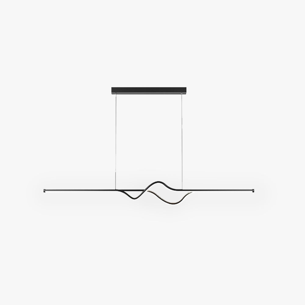 Arisha Modern LED Pendelleuchte Schwarz/Weiß/Grau Wohn/Esszimmer Metall&Silikagel