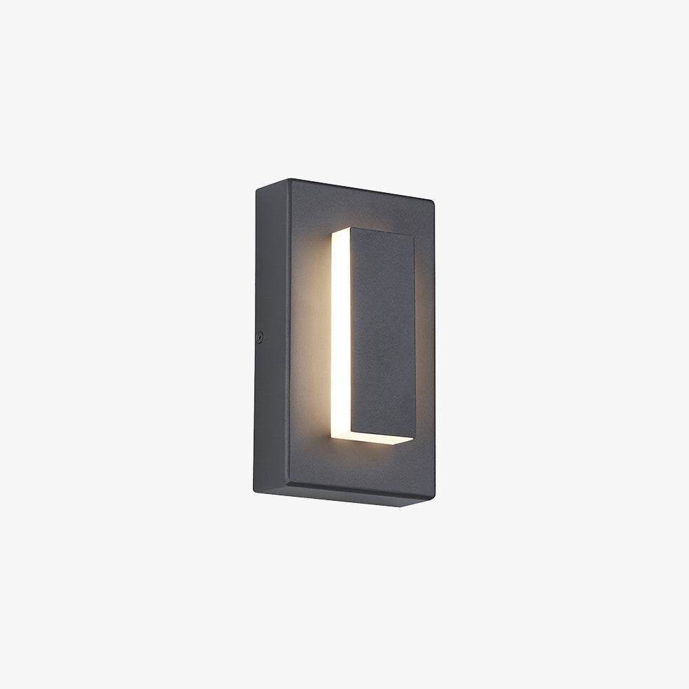 Arisha Modern LED Außenwandleuchte Metall Garten Terrasse