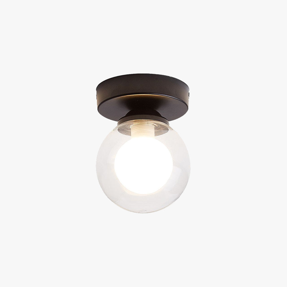 Valentina Modern LED Deckenleuchte Innen Schwarz/Gold Flur/Wohnzimmer