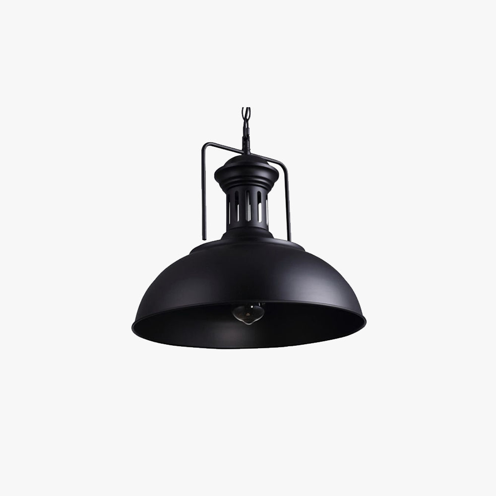 Silva Vintage LED Pendelleuchte Schwarz/Rost Esszimmmer Metall