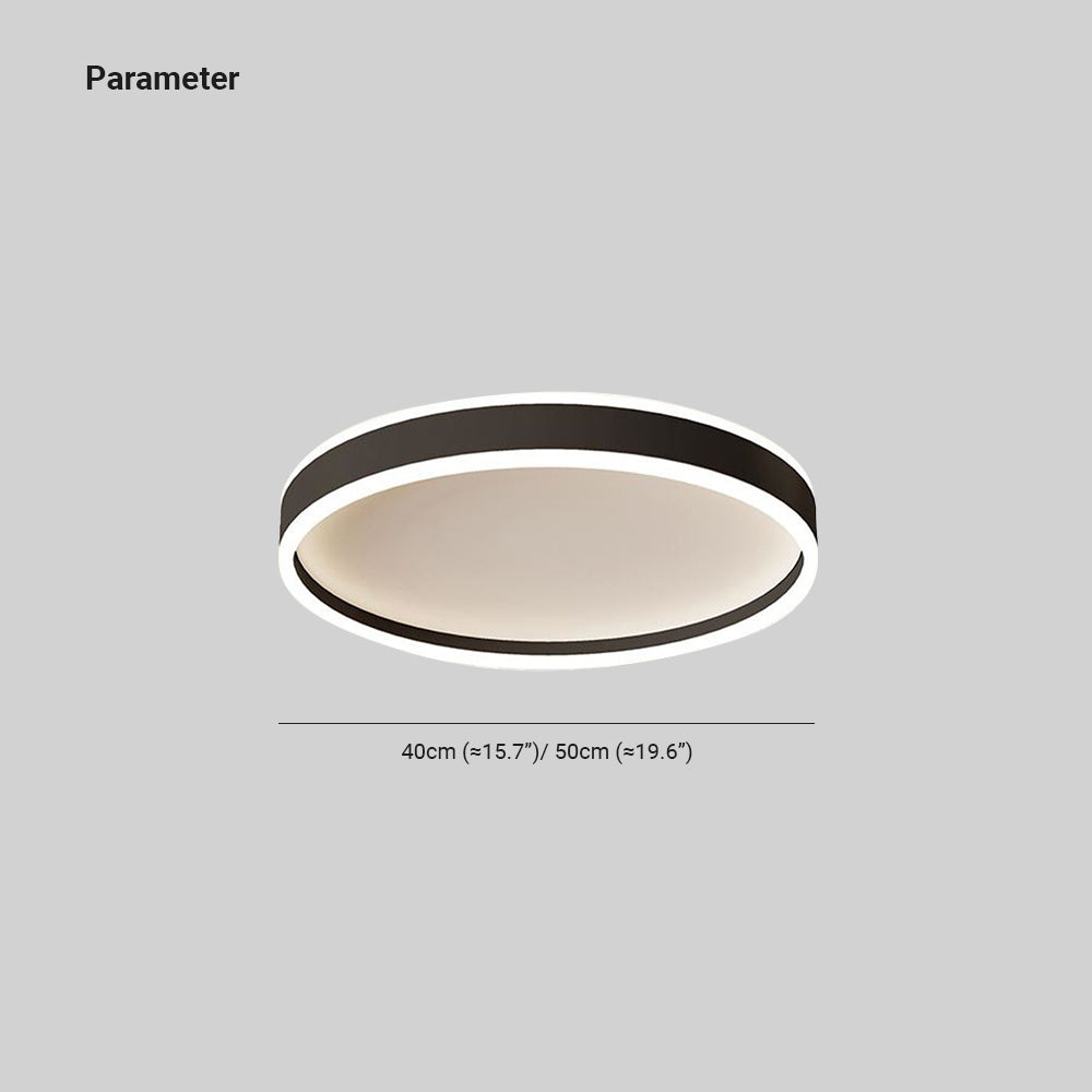 Arisha Deckenleuchte Ring, Minimalistisch Metall