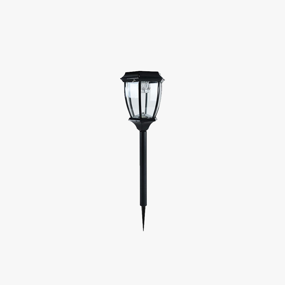 Ray Modern LED Außenleuchte Solarenergie Schwarz/Bronze Garten Metall&Glas