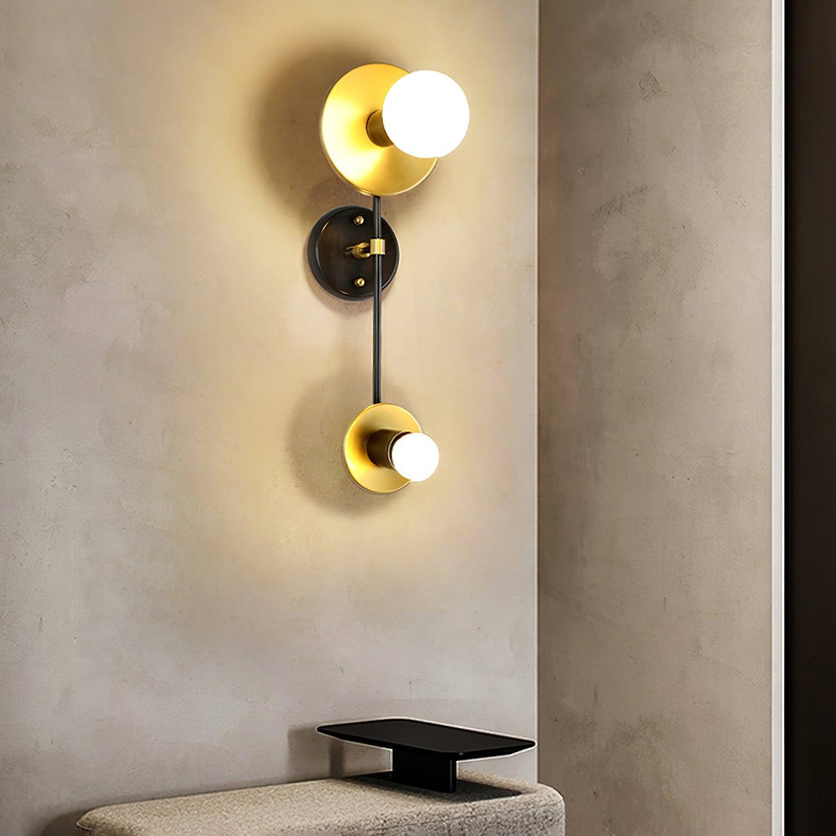 Balance Premium Elegance Skala Marmor Wandleuchte