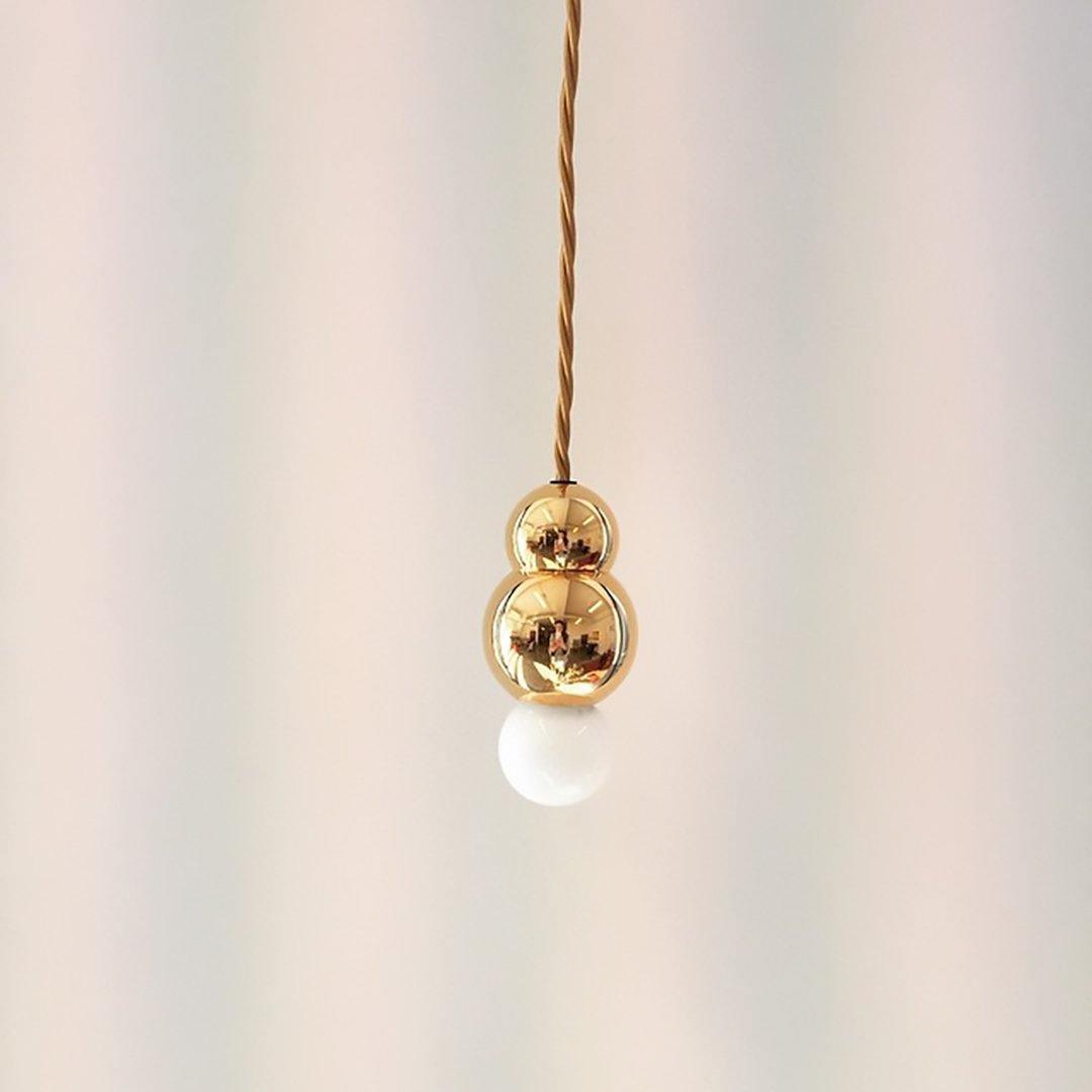 Bubbly moderne Pendelleuchte aus Glas