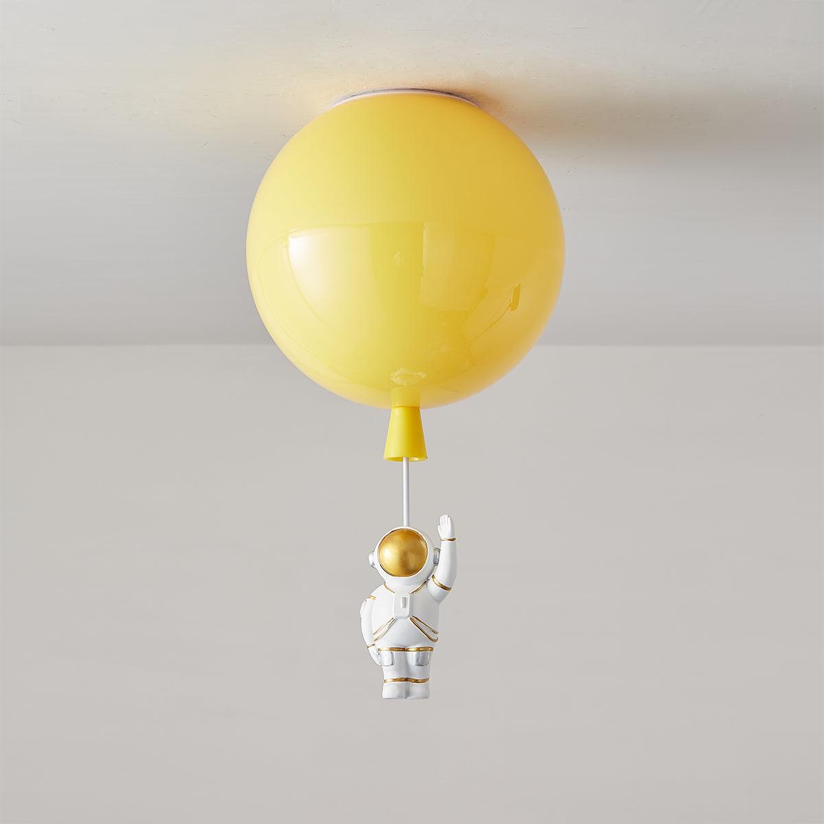 Noraria Einzigartige Glänzende Balloon-Deckenleuchte