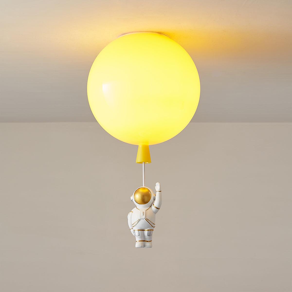 Noraria Einzigartige Glänzende Balloon-Deckenleuchte