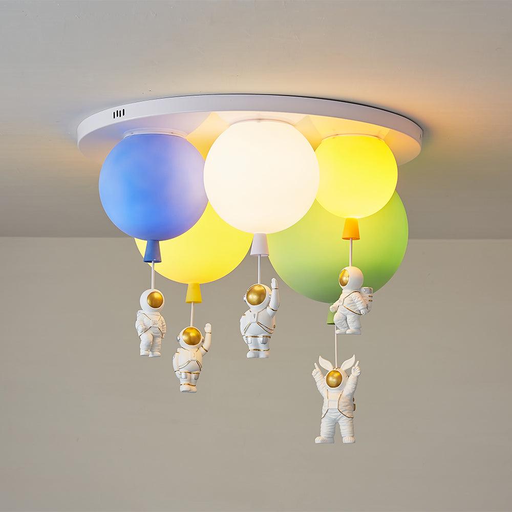 Gorvin Deckenleuchte Frosted Balloon Kombination