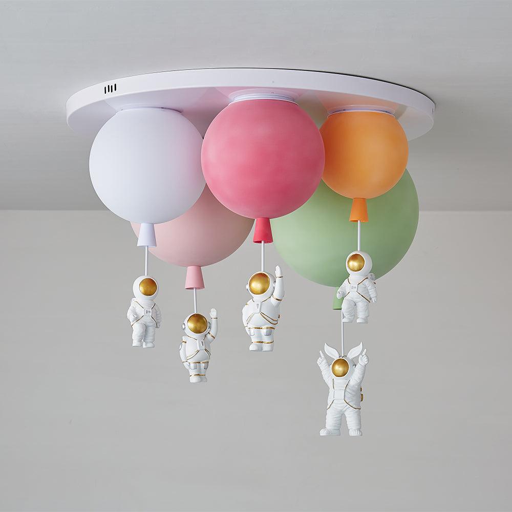 Gorvin Deckenleuchte Frosted Balloon Kombination