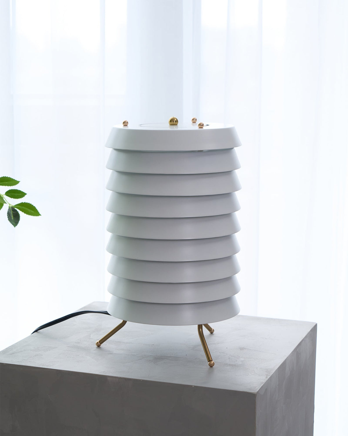 Orelelette Gitter-Design Skandinavische Tischleuchte