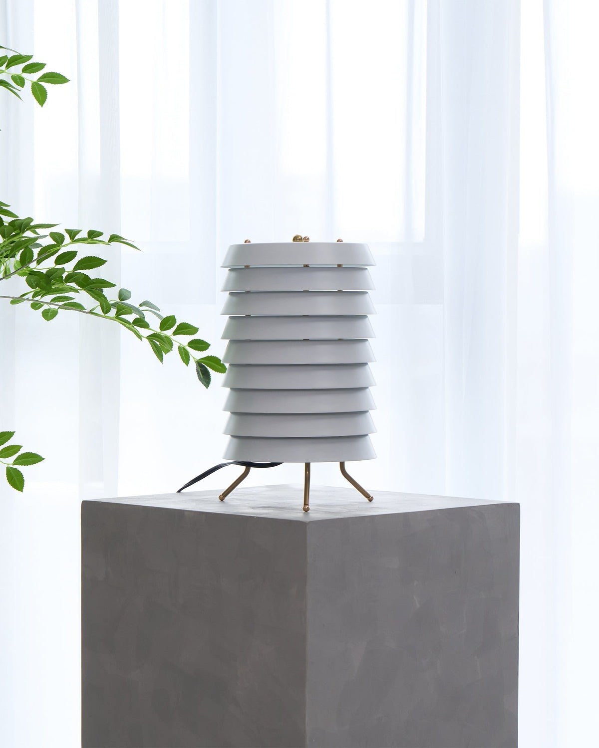 Orelelette Gitter-Design Skandinavische Tischleuchte