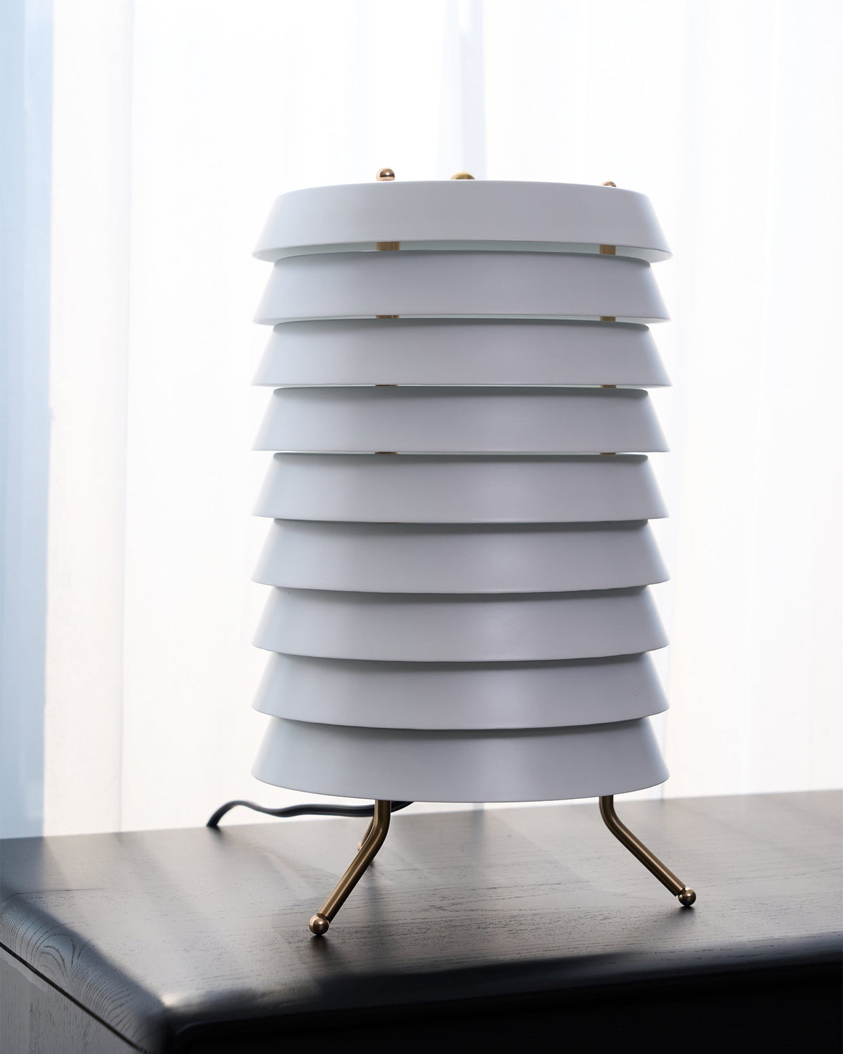 Orelelette Gitter-Design Skandinavische Tischleuchte