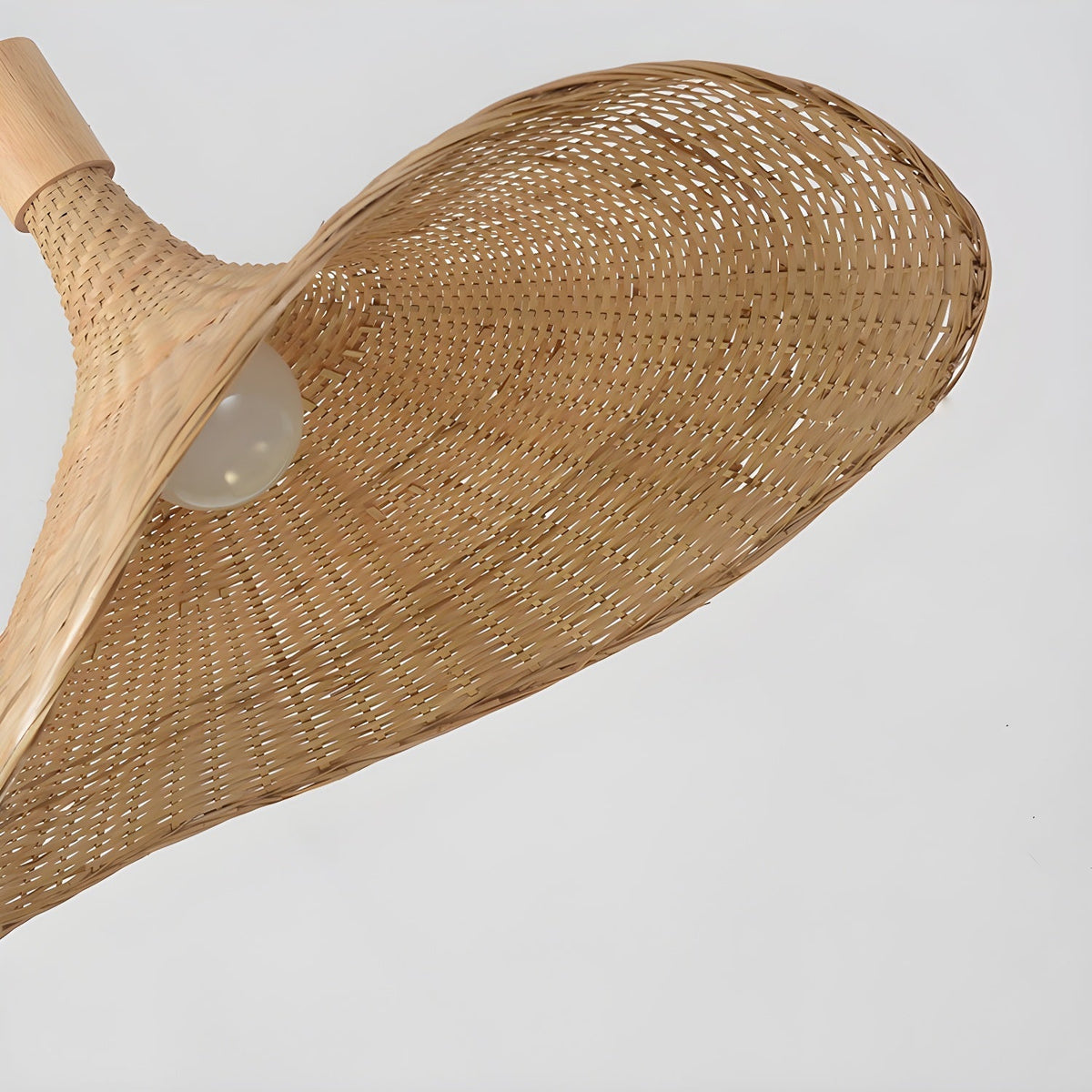 Marona Rattan Vintage Pendelleuchte