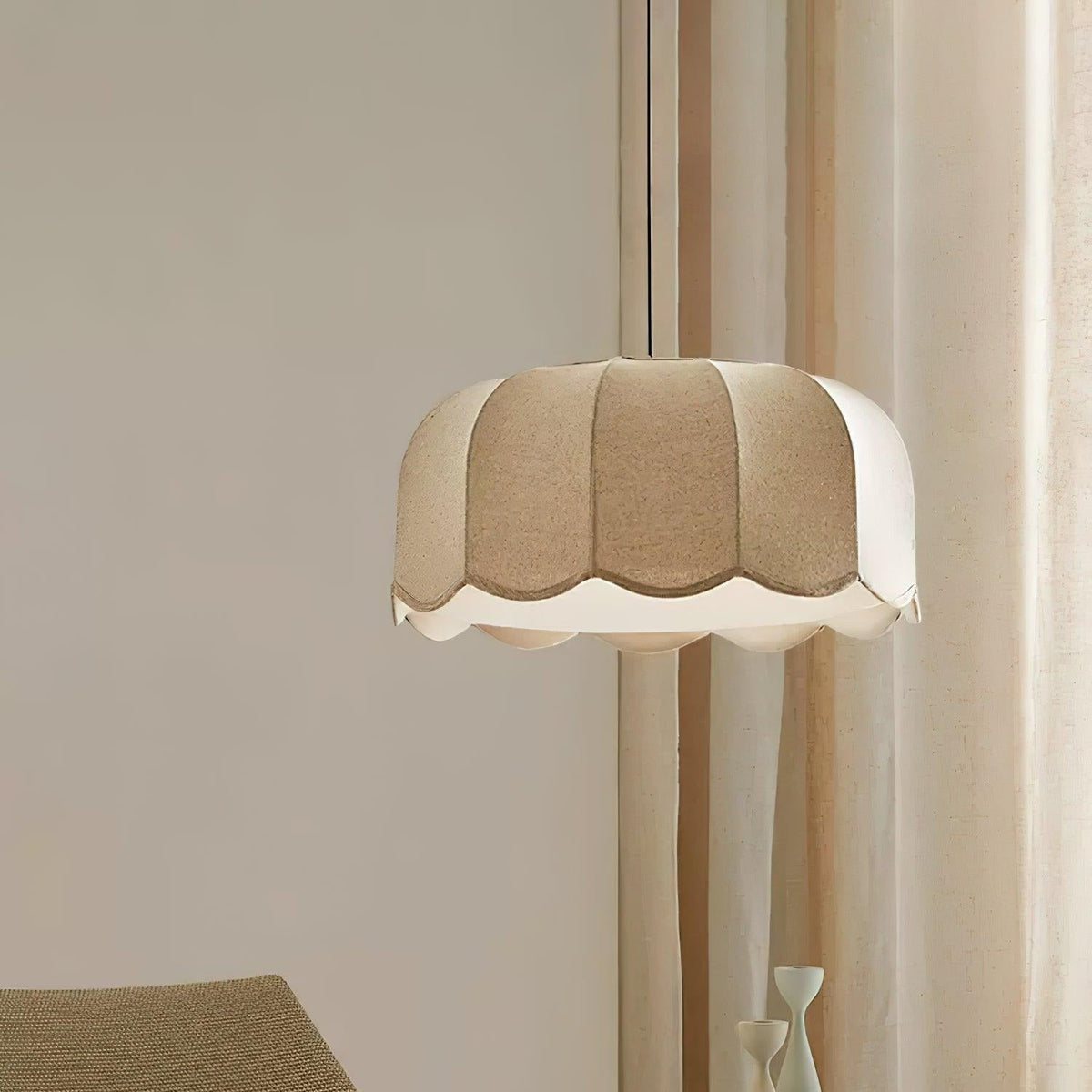 Sora Pendelleuchte mit Bananenblatt-Design