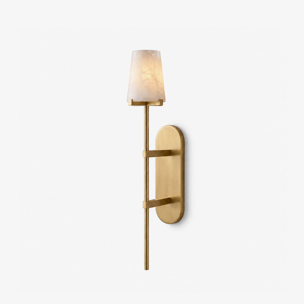 Bexcombe Alabaster-Wandleuchte