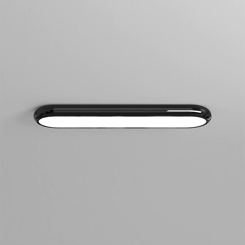 Muto Modern LED Deckenleuchte Schwarz Gelb Weiß Wohnzimmer