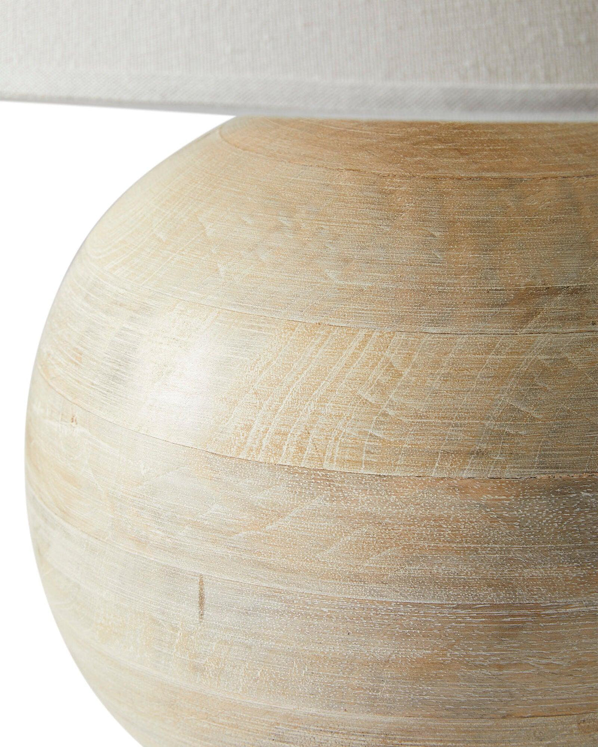 Domino Minimalist Tischleuchte aus Holz