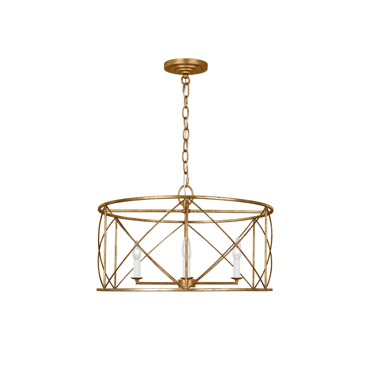 Waegnuvyu Kronleuchter im modernen minimalistischen Vintage-Industrial-Stil aus Metall