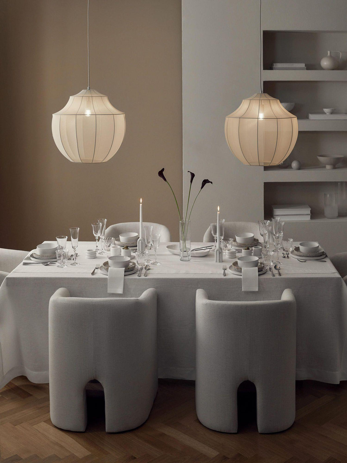 Frigen Premium Elegance Mesh-Stoff-Pendelleuchte