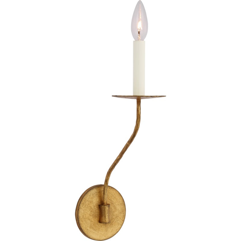 Eirikuvyh zeitgenössische minimalistische Vintage-Industrie-Wandleuchte aus Metall