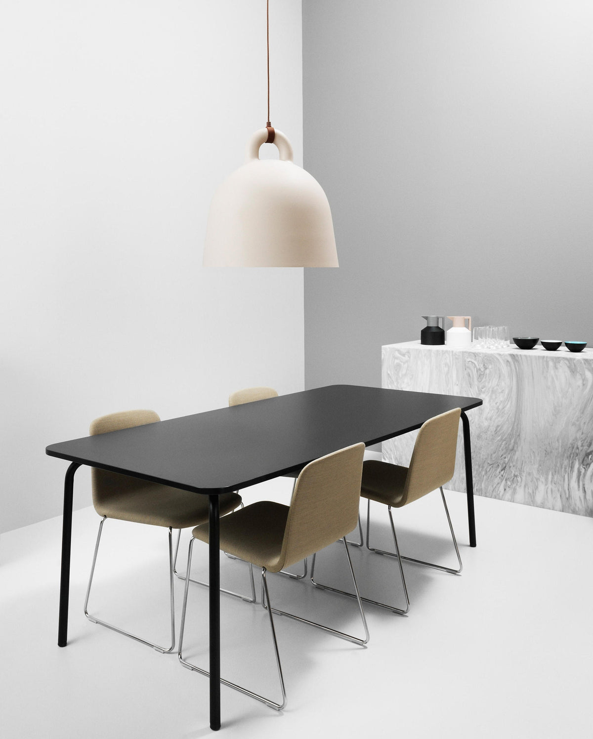 Astria Kunstharz minimalistische Pendelleuchte