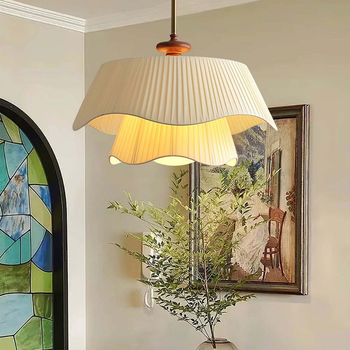 Novenq Premium Elegance Pendelleuchte aus Holz