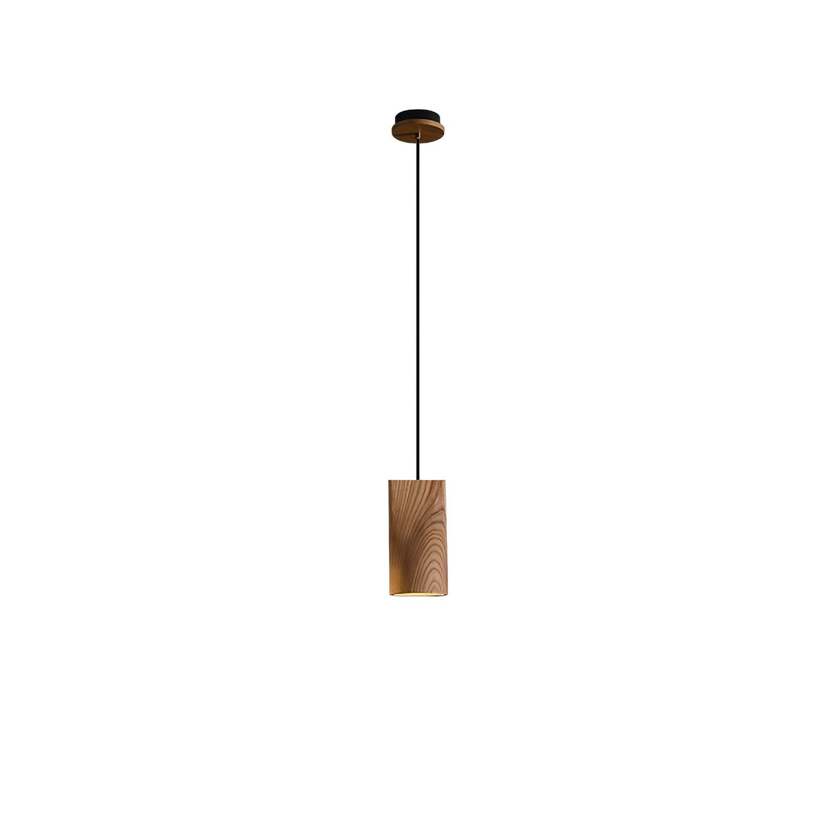 Ivarara asymmetrische Pendelleuchte aus Holz