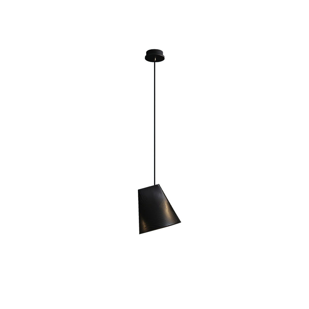Ivarara asymmetrische Pendelleuchte aus Holz
